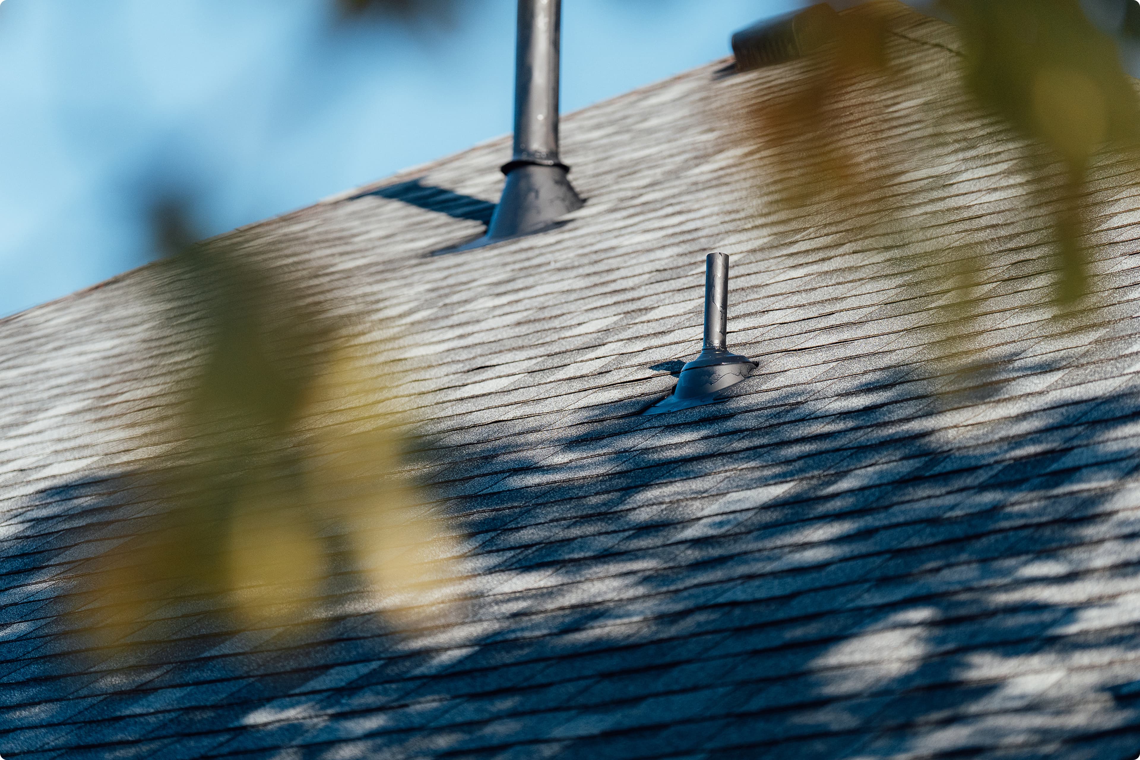 Roof work in progress