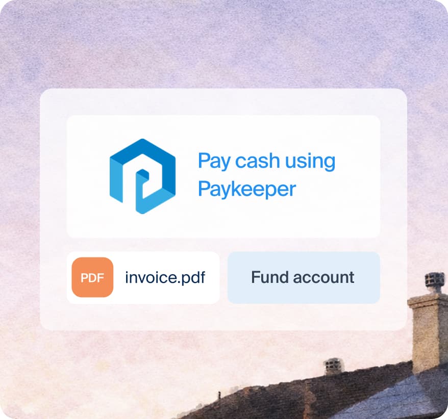 Create and fund your PayKeeper account